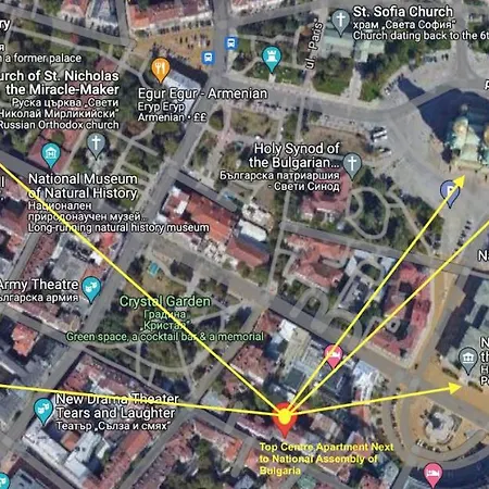 Appartement Centre 1br For 4 Guests & Fast Wifi Sofia